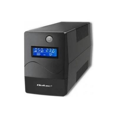 Qoltec Monolith UPS Adapter | 450VA | 240W | LCD | USB | RJ45