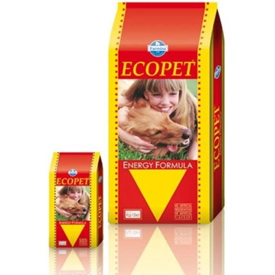 Ecopet Natural Energy за активни кучета - 15кг