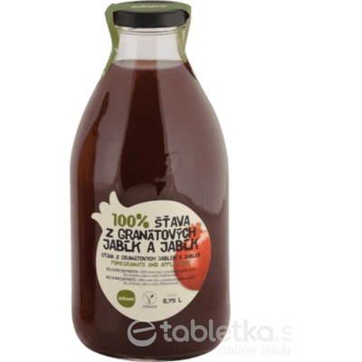 Zdravo 100% granátové jablko a jablko 0,75 l