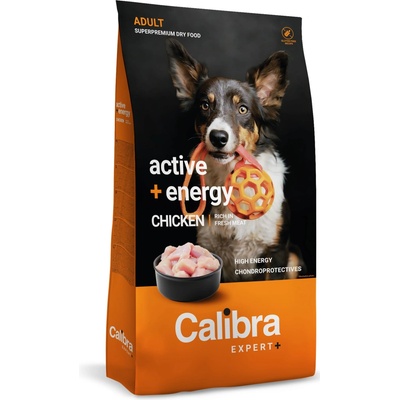 Calibra EXPERT+ Adult Active & Energy kuřecí 12 kg