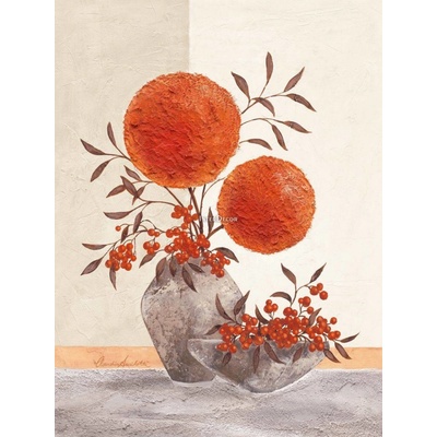Oranžové koule 1 deska 60x80