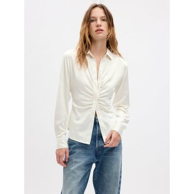 GAP Сатенена риза GAP GAP | Byal | ЖЕНИ | XS