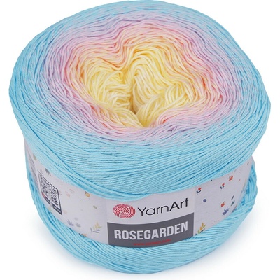 Bavlněná pletací příze Rosegarden 250 g Varianta: 4 (311) modrá pomněnková, Balení: 1 ks 49969/122018/232182
