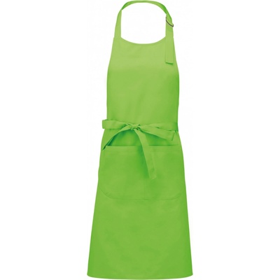 Kariban Zástěra Polycotton K890 limetková