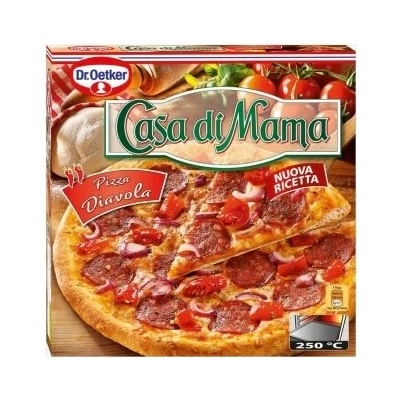 Dr. Oetker Casa di Mama Pizza Diavola 405 g – Zboží Mobilmania