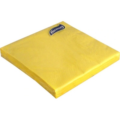 Wimex Obrúsok 3V žltý 33x33cm 20ks