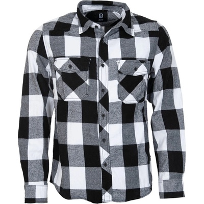Brandit Check shirt černá bílá
