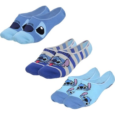 Cerda Členkové ponožky Lilo a Stitch 3 páry