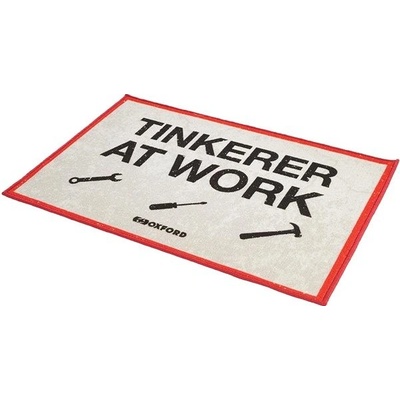 Oxford TINKERER červená/sivá 90x60cm