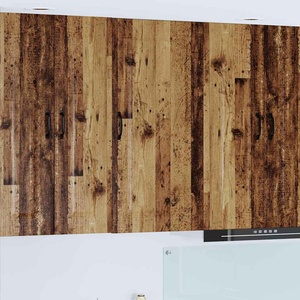 vidaXL Панел за миялна машина Kalmar Старо дърво 50 x 31 x 100 см (884782)