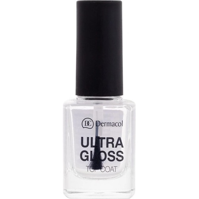 Dermacol Ultra Gloss Top Coat lak na nehty Pro vytvoření ultra lesku 11 ml – Zboží Dáma