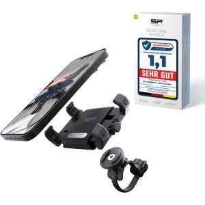 SP CONNECT Bike Phone Mount | SPC+ | Universal Phone Holder for Bicycle Handlebars | Motorcycle Phone Mounts for all Smartphones like iPhone Samsung | Mountain Bike Road Bike Phone Holder - 53906 (53906)