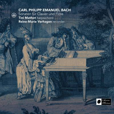 Carl Philipp Emanuel Bach - Sonaten Fur Clavier Und Flote CD
