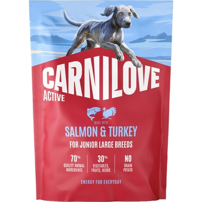 Carnilove Active Junior Large Breed Salmon & Turkey 1,5 kg