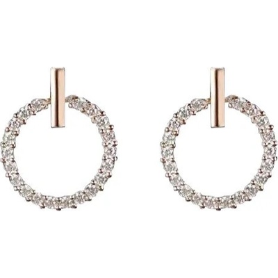 DELIS Сребърни обеци с обръч 925, jw896, със златно покритие (jw896)