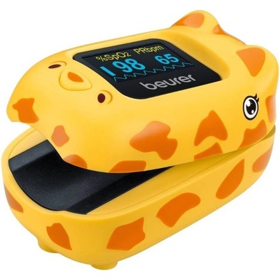 Beurer Пулсов оксиметър за деца Beurer PO 13, SPO2, Пулс, TFT, Автоматично изключване, 2xAAA, CE, IP22, Жълт (PO 13)