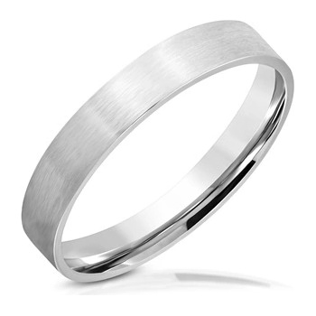 Šperky4U ocelový prsten matný OPR1741