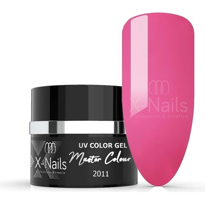 X Nails bezvýpotkový UV/LED gel Master Line PUNCH PINK 5 ml