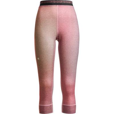 Ortovox Дамско мериносово термобельо Ortovox Women's 185 Rock'N'Wool Print Short Pants Merino base layer - Aop Dawn Rose (115-2705-0114)