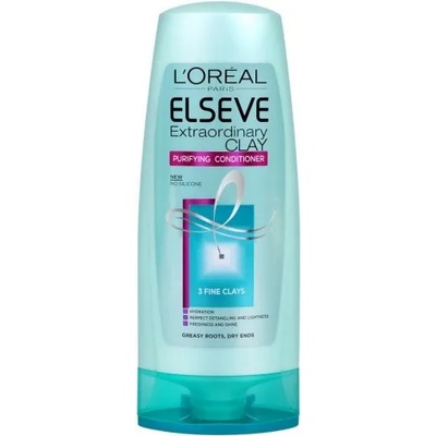 L'Oréal Elseve Extraordinary Clay Балсам за мазни корени и сухи краища 200 мл