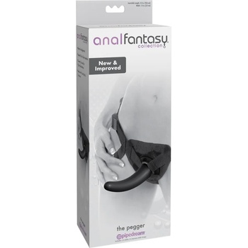 Image 1 of Pipedream analfantasy The Pegger - черен пенис-колан