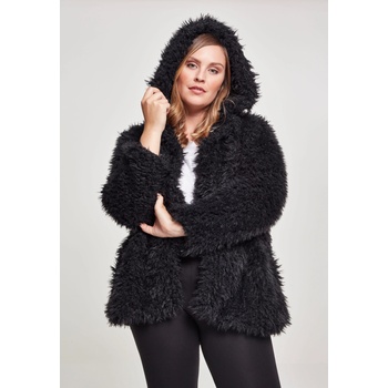 Urban Classics Дамско палто Urban Classics Teddy в черен цвятUB-TB2374-00007 - Черен, размер M