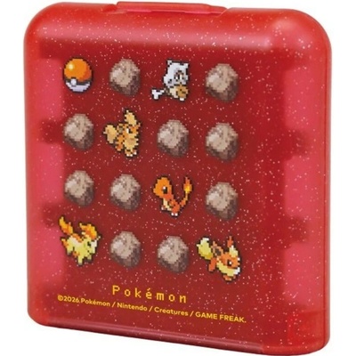 Game Card Case 24 Pixel Red Switch 2
