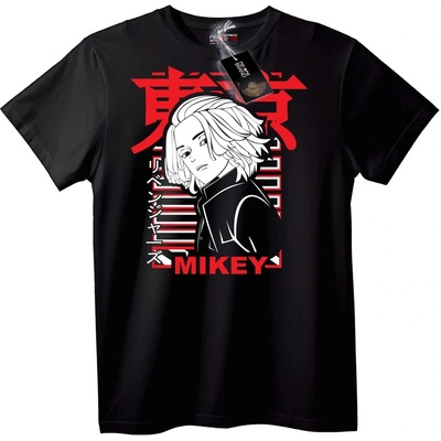 NOONEBRAND Тениска Mikey Tokyo Revengers - 2XL, White
