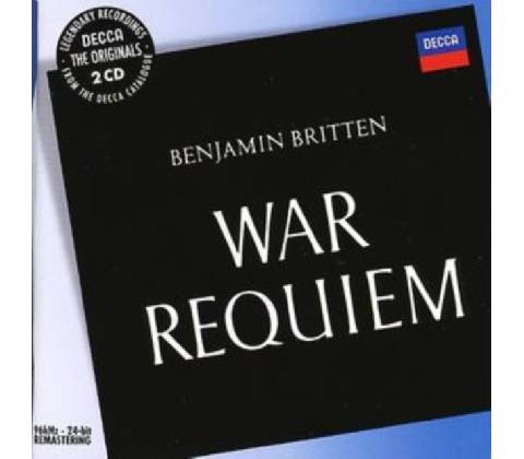 WAR REQUIEM - PEARS/BRITTEN