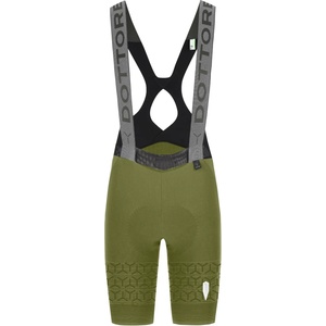 Q36.5 Дамски клин за колоездене Q36.5 Women's Dottore Pro Cycling bottoms - Drab Green (155-1812-0213)