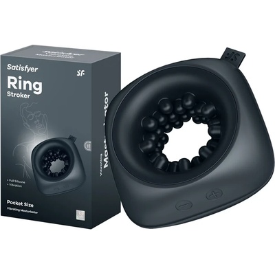 Вибриращ мастурбатор, 3 мощни мотора - Satisfyer Ring Stroker (SATISFY468)
