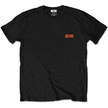 AC/DC tričko Logo Back Print black