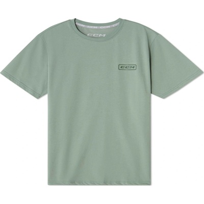CCM We Are Hockey SS Tee Iceberg Green