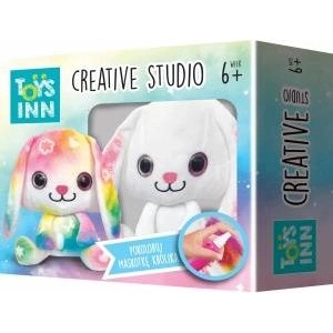 Toys Inn Rabbit mascot for coloring Creative Studio
