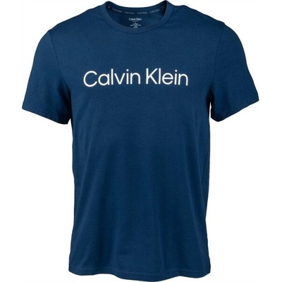 Calvin Klein S/S Crew Neck tmavo modré biele