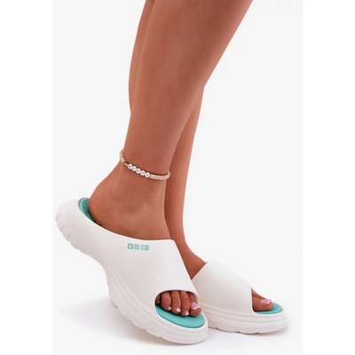 Big star shoes Дамски пенни пантофи Big Star - бели BIG STAR SHOES | Byal | ЖЕНИ | 41