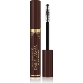 Max Factor Divine Lashes řasenka pro natočení a oddělení řas 002 Black Brown 8 ml