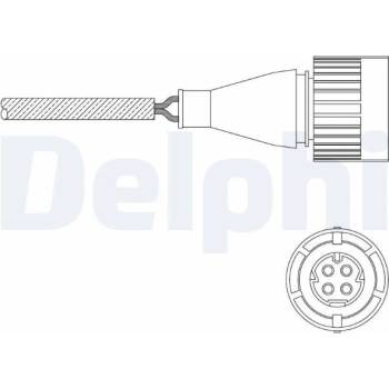 Lambda sonda DELPHI ES11057-12B1