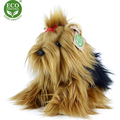 Eco-Friendly Rappa pes Jorkšírský teriér sedící 23 cm