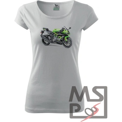 Dámske tričko s moto motívom 251 Kawasaki Ninja