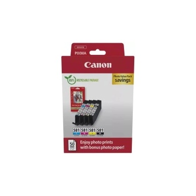 Canon Консуматив Canon CLI-581 C/M/Y/BK Photo Value Pack (2106C006AA)