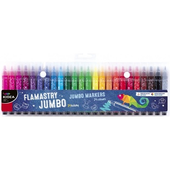 Image 1 of kidea - Маркери Jumbo 24 цв
