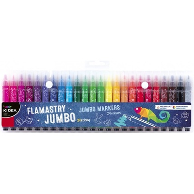 kidea - Маркери Jumbo 24 цв