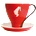 Julius Meinl Trend чаша и чинийка за меланж 100 мл