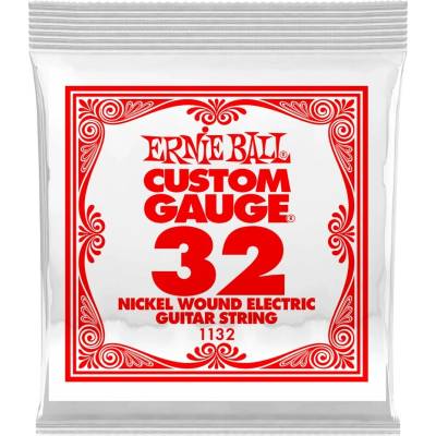 Ernie Ball 1132 Nickel Wound Single .032