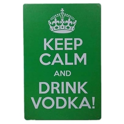Ceduľa Drink Vodka