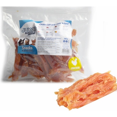 JUKO Snacks Chicken Soft Jerky made by hand 500 g