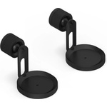 FLEXSON Стойка за високоговорители Sonos Pro, черна, за монтаж на стена, за Era 100, комплект (E10MPWW1BLK)