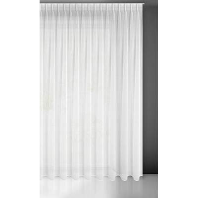 ZÁCLONA LAYLA NA PÁSKE 300X300 CM BIELA