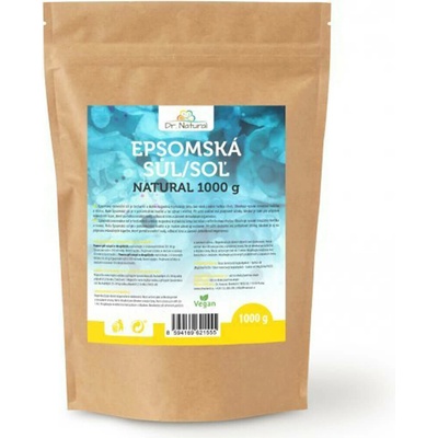 Nutricius Epsomská soľ Natural 1000 g
